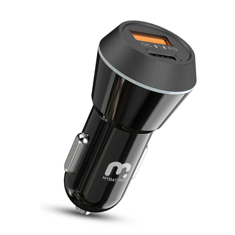 Cargador Auto Plug In Mybat Usb-c Pd 20w Negro ... image number null