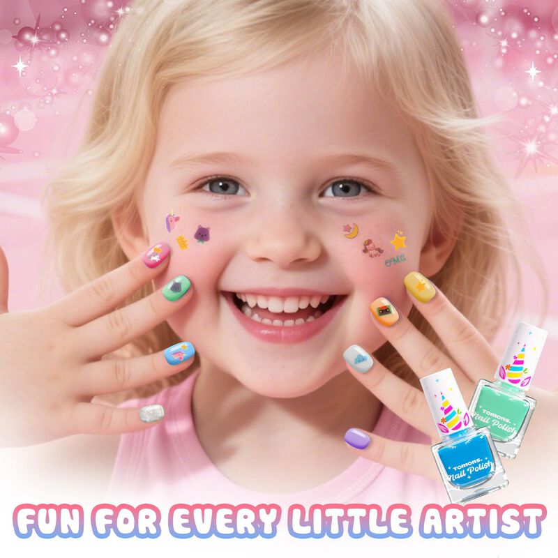 Set De Esmaltes De U&ntilde;as Tomons 12 Colores A Bas... image number null