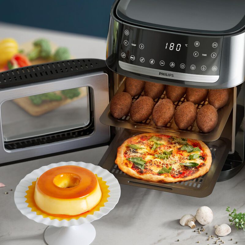 Horno Freidora De Aire Philips Serie 5000 De 12... image number null
