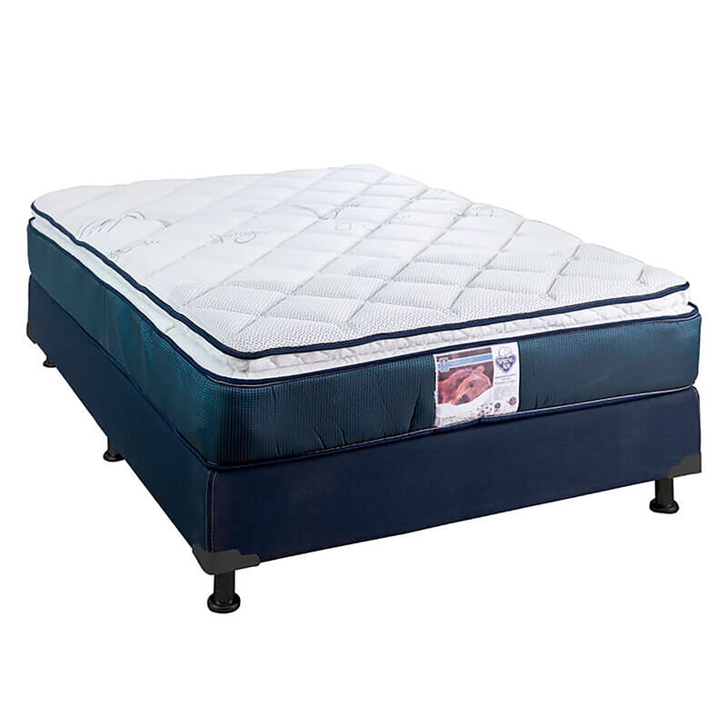 Colchón Queen Size Spring Air Mónaco +Protector... image number null