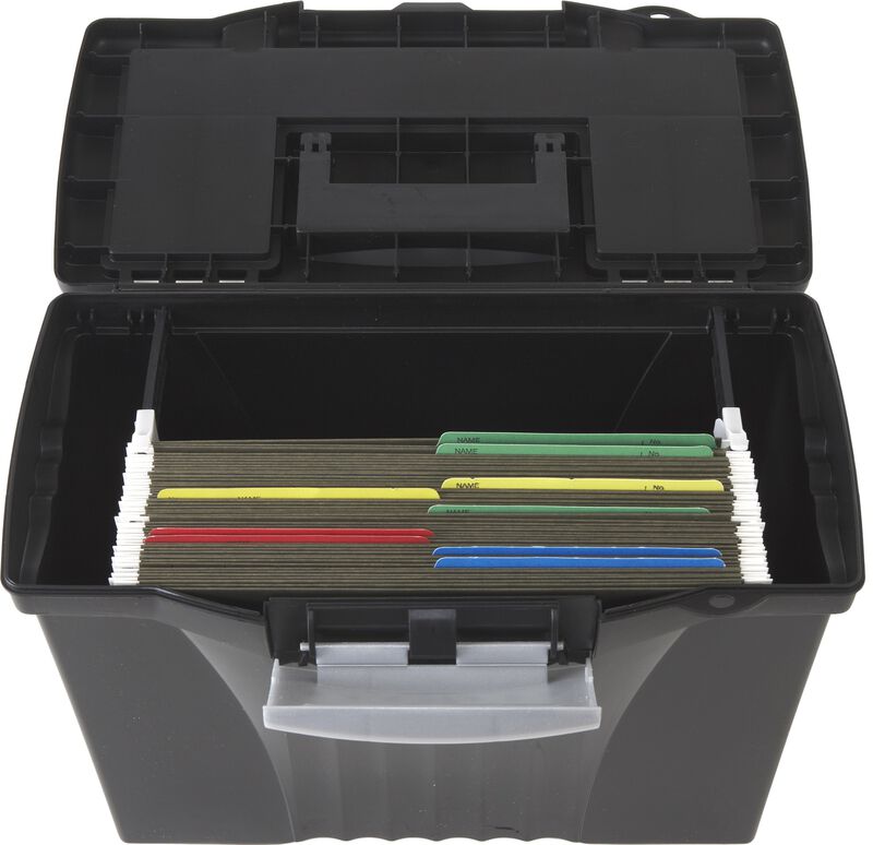 Caja De Archivos Storex 37x27x30 Cm, Tapa Organ... image number null