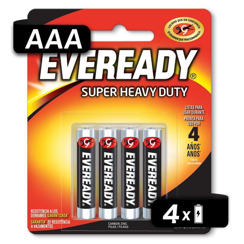 Pila Eveready Carbon Zinc Aaa Blister 72 Unidad... image number null