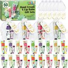 Set De Crema De Manos Y B&aacute;lsamo Labial Azen, 50 Juegos Con Bolsa De Organza