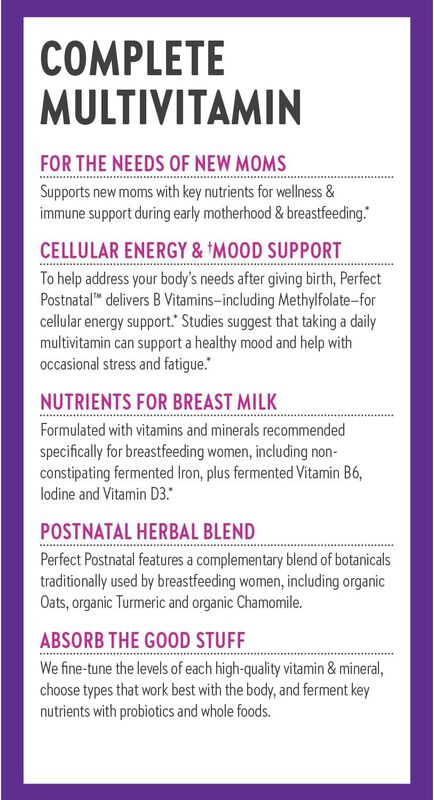 New Chapter, Perfect Postnatal Multivitam&iacute;nico ... image number null