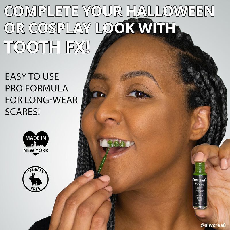 Pintura Dental Mehron Makeup Tooth Fx Negra, 4 ... image number null