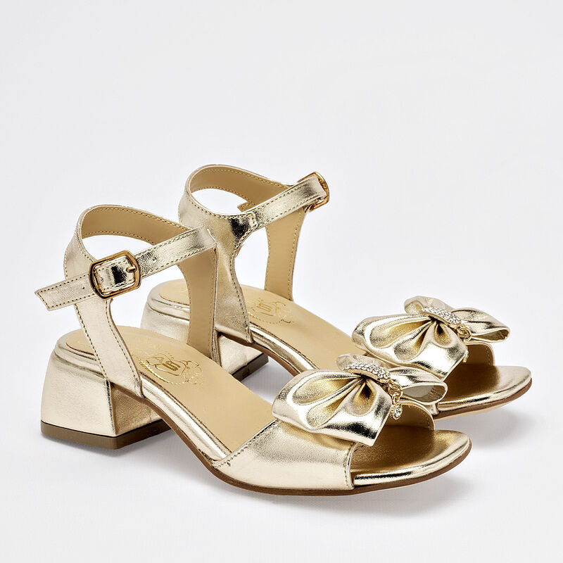 D'Monas sandalia para ni&ntilde;a dorado cod 141202-D image number null