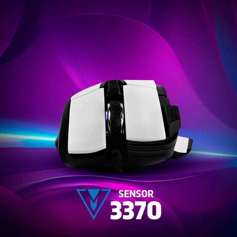 Mouse Gamer Game Factor &Oacute;ptico Mog602-wh Al&aacute;mbr... image number null