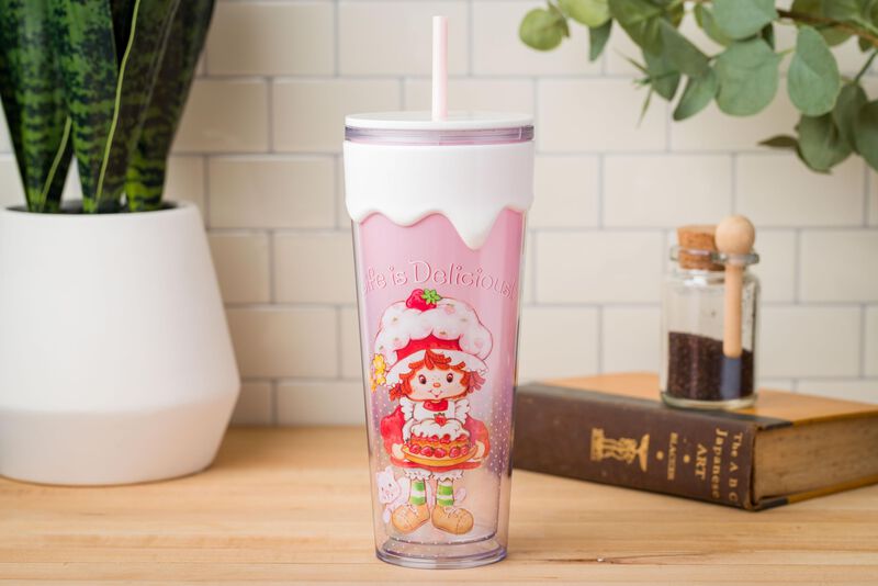 Vaso De Pl&aacute;stico Silver Buffalo 739 ml Strawber... image number null