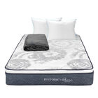 Colch&oacute;n Matrimonial Ghana + Almohadas Royal Twin + Protector Lux