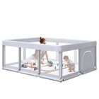 Parque Infantil Hiaksedt Grande De 188 X 127 Cm Con Puertas Con Cierre