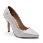 Moramora Zapatilla para mujer blanco tornasol