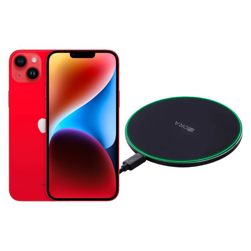 iPhone 14 128GB Rojo E-SIM Reacondicionado + Ca... image number null