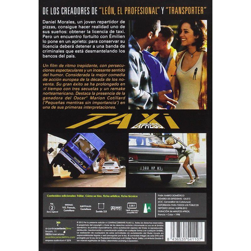TAXI EXPRESS (DVD) image number null