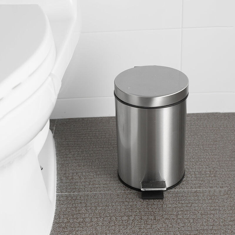 Cesto de Basura Metálico de 8 Litros con Pedal image number null