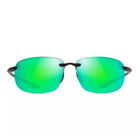 Gafas de Sol Maui Jim Ho Okipa Xlarge Gris Mate Translúcido