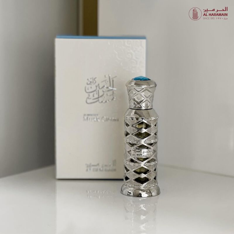 Perfume Al Haramain Musk Clean, Aceite De Perfu... image number null