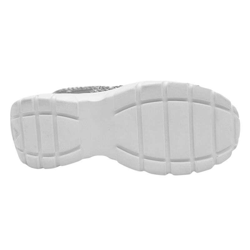 Tenis Chunky con estoperoles Dubai color plata ... image number null
