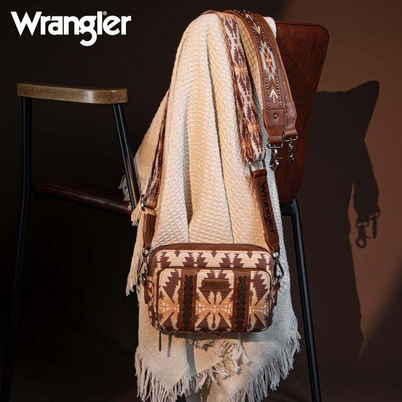 Bandolera Montana West Wrangler Boho Aztec Para... image number null