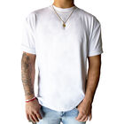 Playera De Cuello Redondo Y Mangas Cortas Blanca