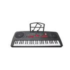 Teclado Musical Mitzu Mtc-5470 54 Teclas 12 Tonos  Negro