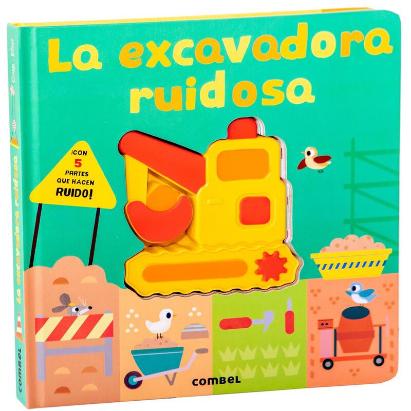 La Excavadora Ruidosa, De Crisp Lauren, Combel,... image number null