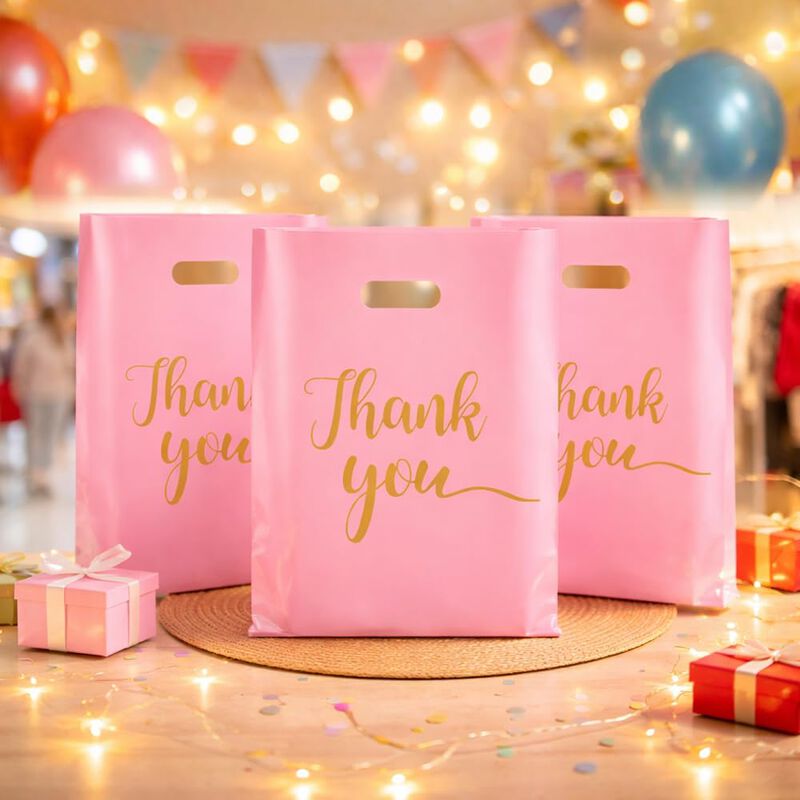 Bolsas De Regalo Reutilizables Rosa 30 &times; 40 cm ... image number null