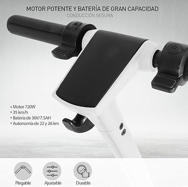 Scooter E11 Eléctrico Plegable para Adultos Blu... image number null