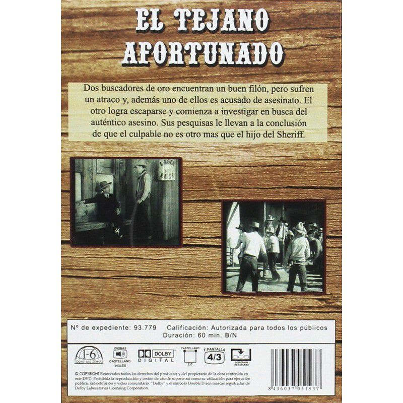 El Tejano Afortunado [dvd] image number null
