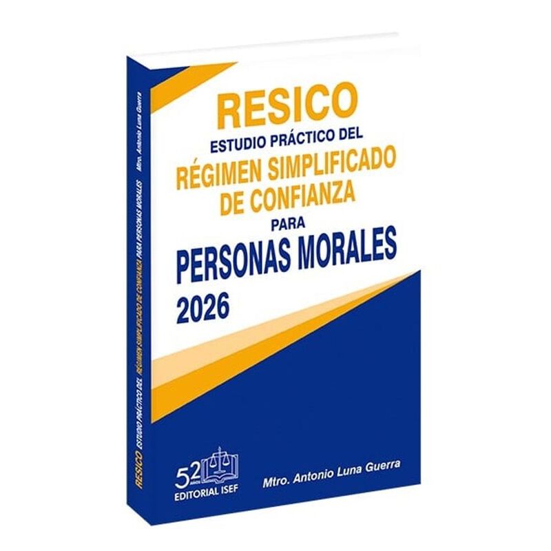 RESICO Estudio Pr&aacute;ctico del Nuevo R&eacute;gimen Simpl... image number null