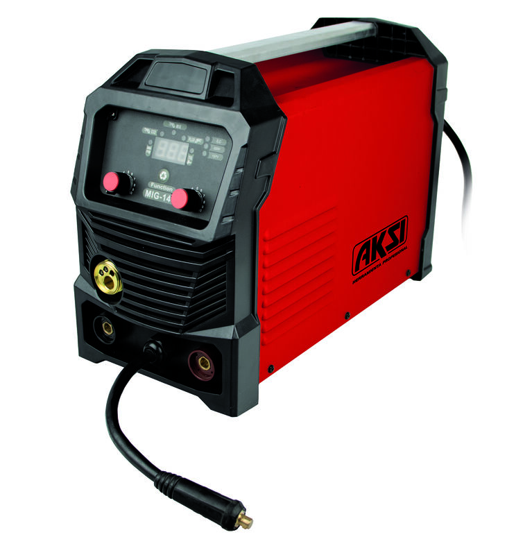 Soldadora inversora MIG Aksi 140A 127/220V Prof... image number null