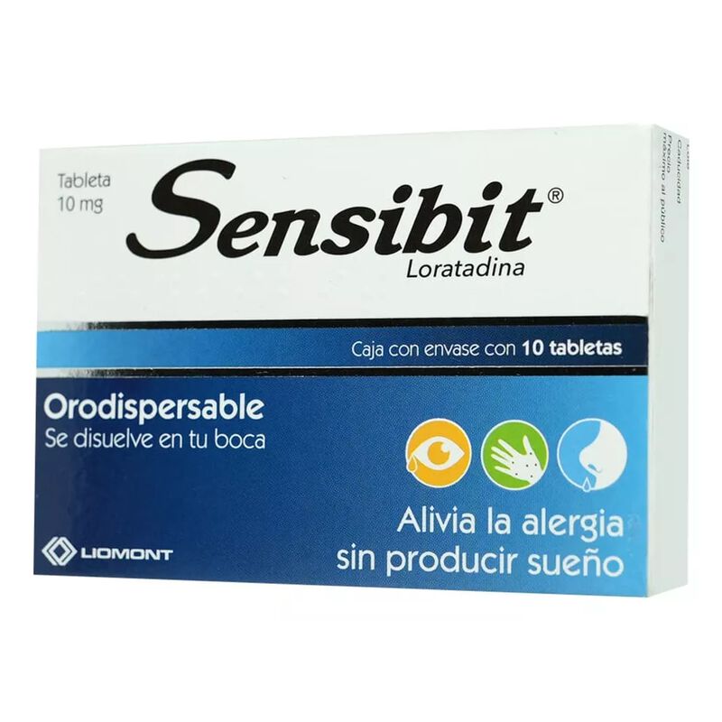 Sensibit Tabletas Orodispersables 10 Mg, 10 Tab... image number null
