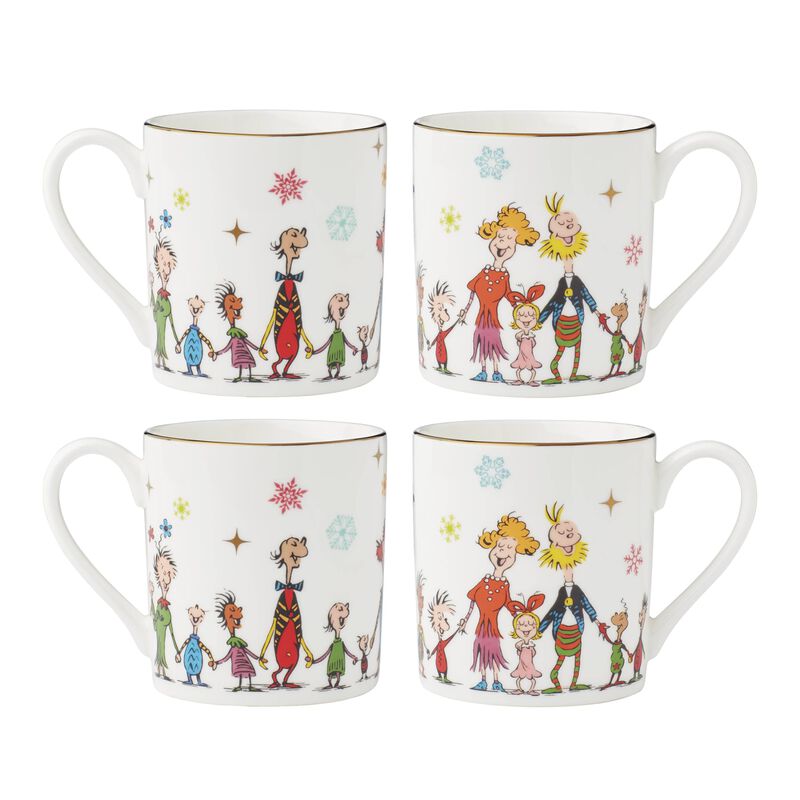 Juego De Tazas Lenox 4 Piezas 420 ml Merry Grin... image number null