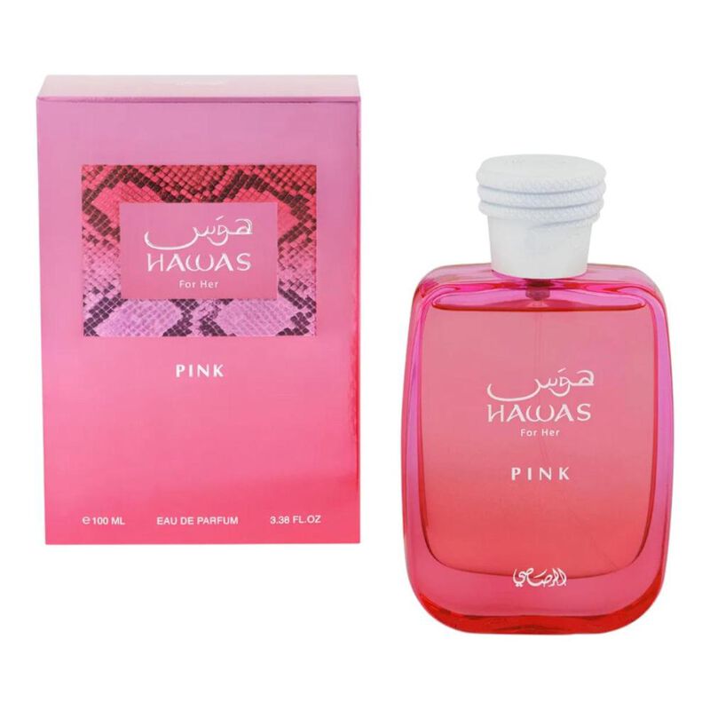 Perfume Rasasi Hawas For Her Pink Edp 100 Ml image number null