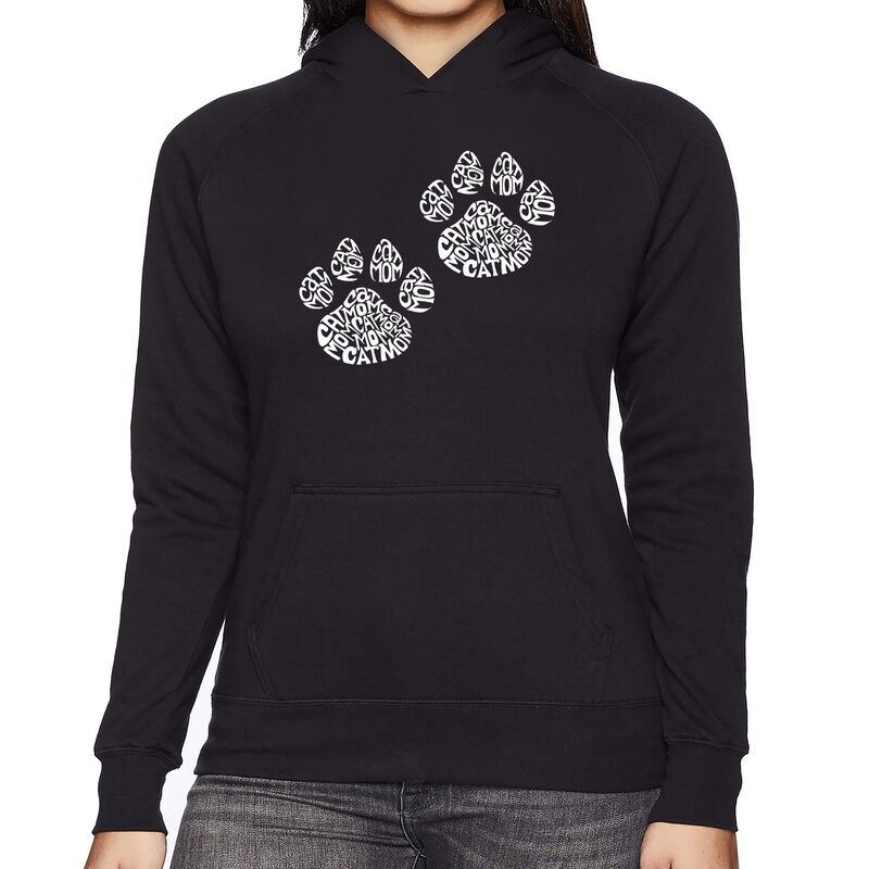 Sudadera Con Capucha Word Art Para Mujer - Cat ... image number null