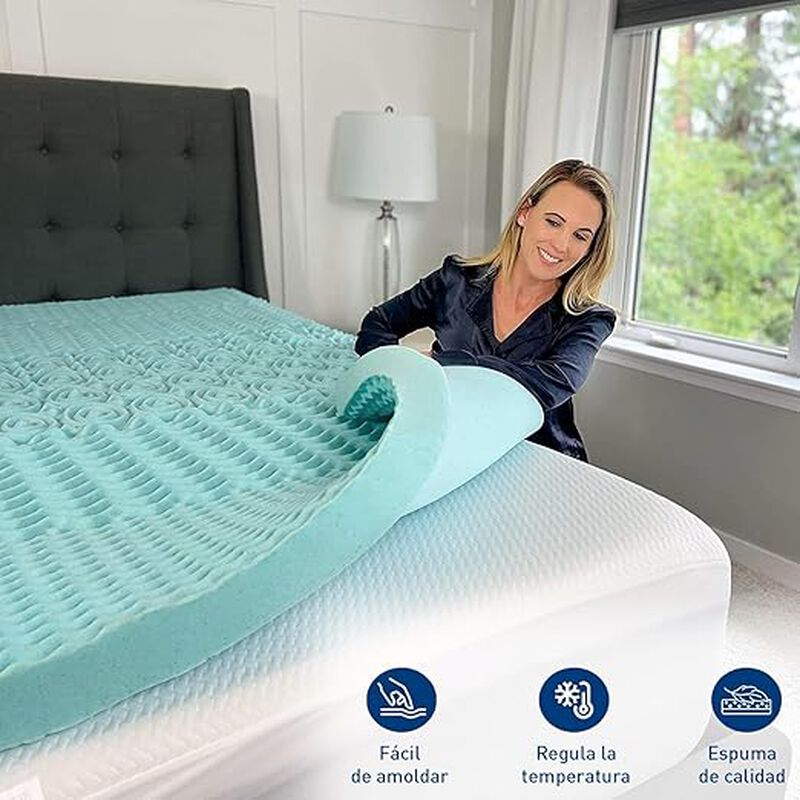 Sobrecolchon King  Memory Foam 5 Cm Bluelander image number null