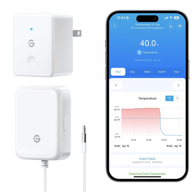 Term&oacute;metro Para Refrigerador Goveelife Wifi R1 ... image number null
