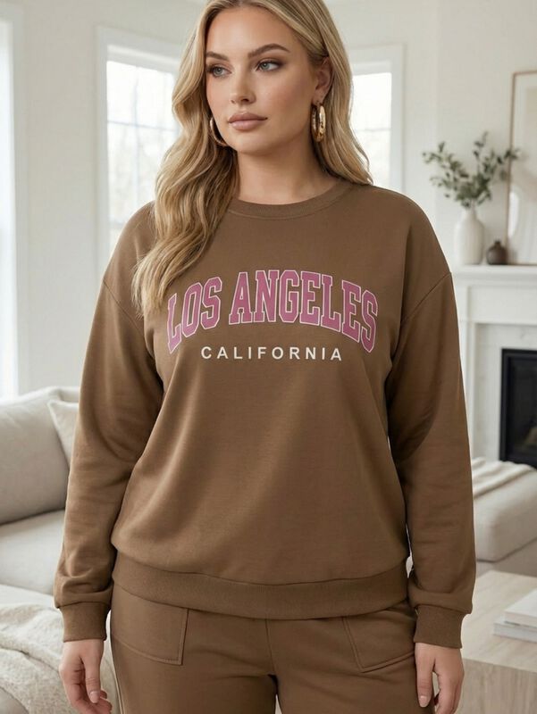 Conjunto Casual 2 Piezas Sudadera y Pants con E... image number null