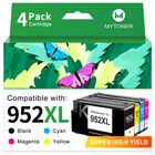 Cartuchos De Tinta Mytoner 952xl Pack Combo (4 Unidades)