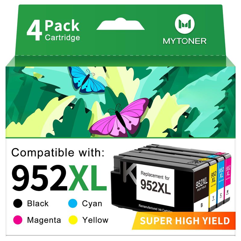 Cartuchos De Tinta Mytoner 952xl Pack Combo (4 ... image number null