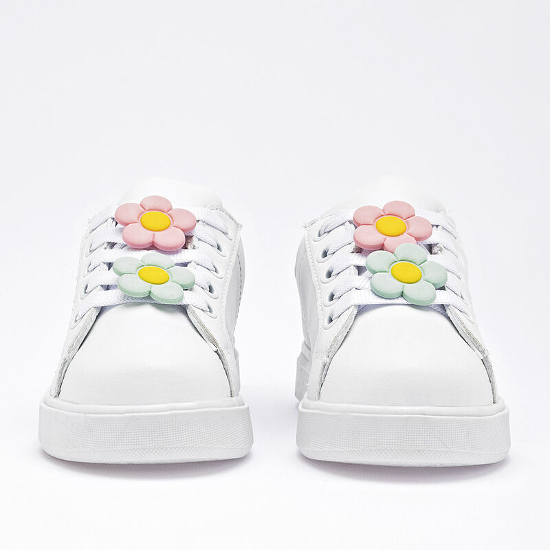 Moramora tenis para ni&ntilde;a blanco multicolor cod ... image number null