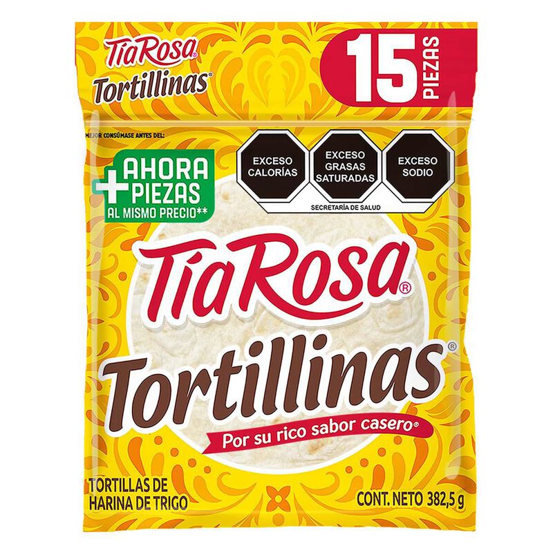 Tortillinas 15p 382.5g image number null