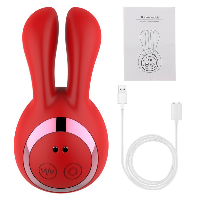 Vibrador Rabbit Sniffer Tuti 5 Succ 8 Fr Rojo image number null