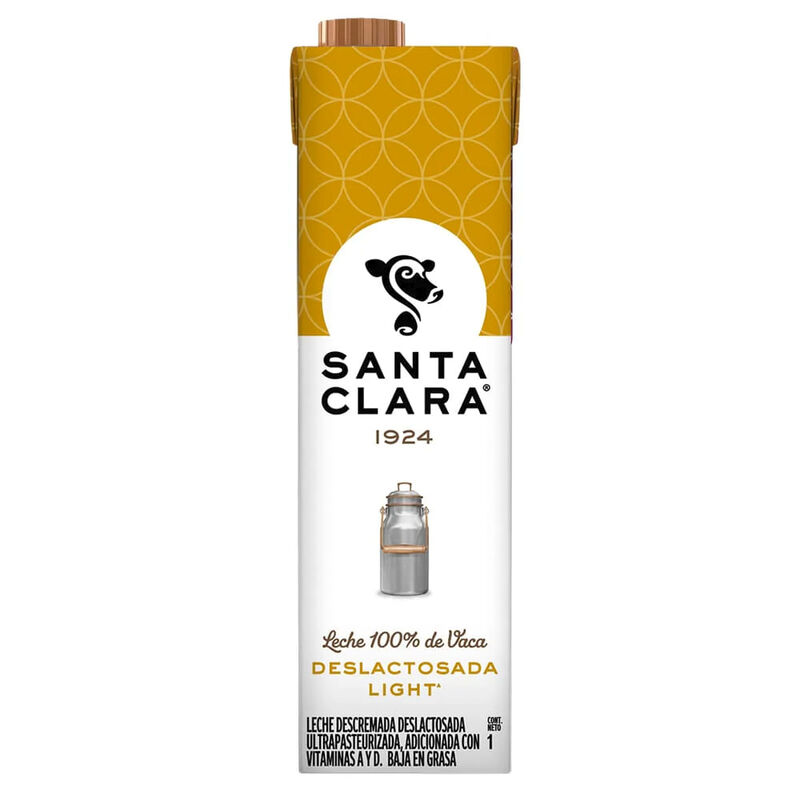 LECHE SANTA CLARA DESLACT LIGHT 1L image number null