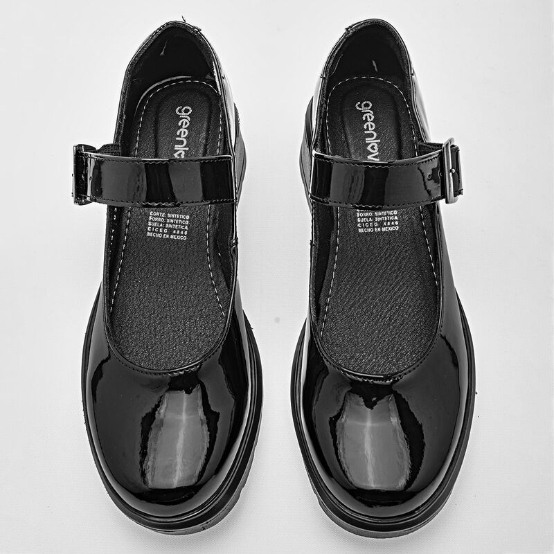 Green Love Zapatos para mujer negro charol image number null