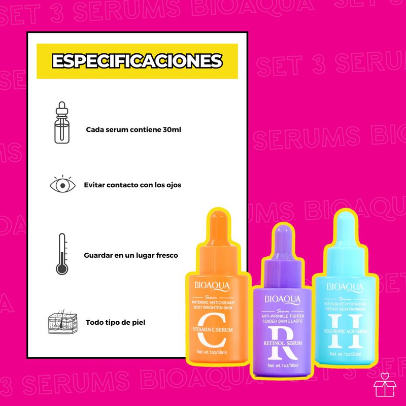 Bioaqua Sérums Ácido Hialurónico Vitamina C Ret... image number null