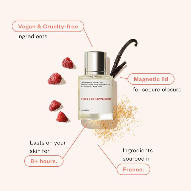 Perfume Dossier Fruity Brown Sugar Eau De Parfu... image number null