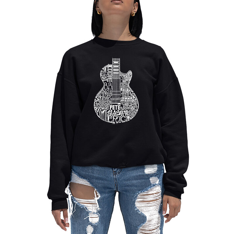 Sudadera De Cuello Redondo Word Art Para Mujer ... image number null