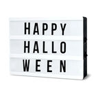 Caja Con Luz Decorativa Para Halloween