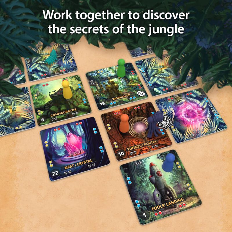 Juego De Mesa Gamewright Forbidden Jungle Coope... image number null