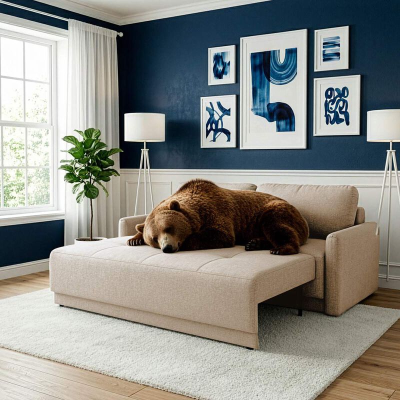 Sof&aacute; Cama Matrimonial Basel &ndash; Sill&oacute;n Convertibl... image number null